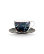 Set mit 2 Paar Blue Berry Blues Teetassen - 280 ml