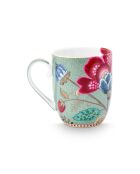 Set di 6 tazze piccole blu Blooming Tales Fantasy