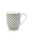 Lot de 6 mugs petit format Blooming Tales bleu