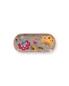 Lot de 6 plateaux à gâteau Blooming Tales Fantasy kaki - 33,3 x 15,5 cm