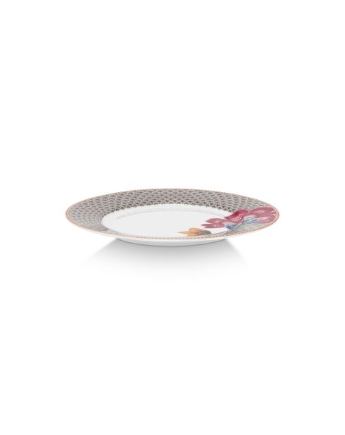 Lot de 6 assiettes Blooming Tales kaki - 26,5 cm