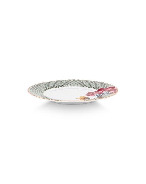 Lot de 6 assiettes Blooming Tales bleue - 26,5 cm