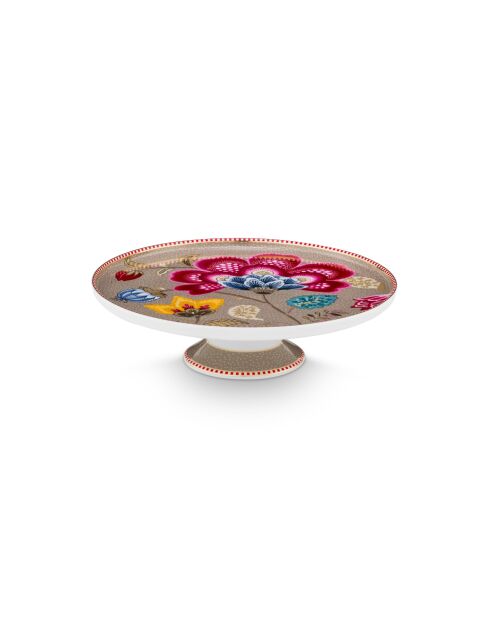 Mini plateau à gâteaux Blooming Tales Fantasy kaki - 21 cm