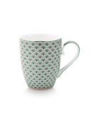 Lot de 6 mugs grand format Blooming Tales bleu