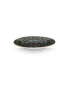 Lot de 6 assiettes petit four Berry Blues vert - 12 cm
