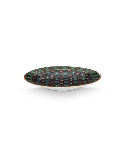 Lot de 6 assiettes petit four Berry Blues vert - 12 cm