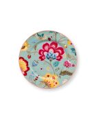 Lot de 2 assiettes Blooming Tales Fantasy bleu - 32 cm