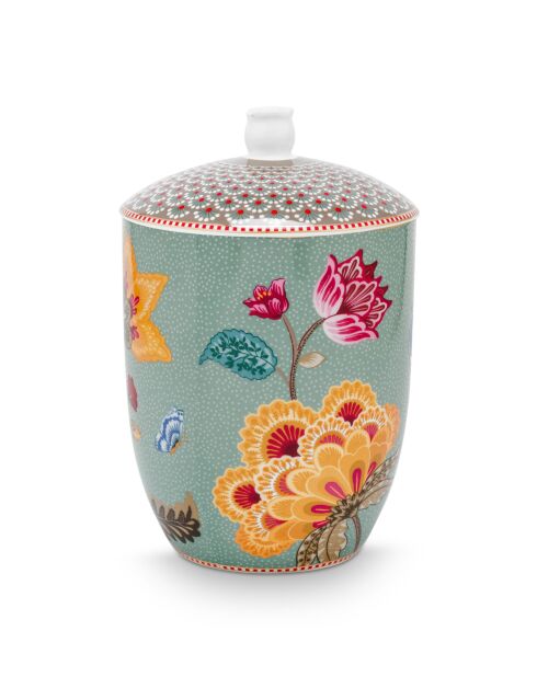 Bocal de rangement Blooming Tales Fantasy bleu