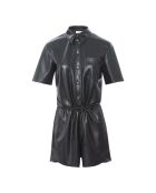 Leni schwarzer Playsuit