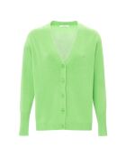 Cardigan Chad Classic Merino verde