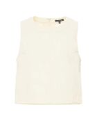 Top Pampa in cotone - Toile Demin crema