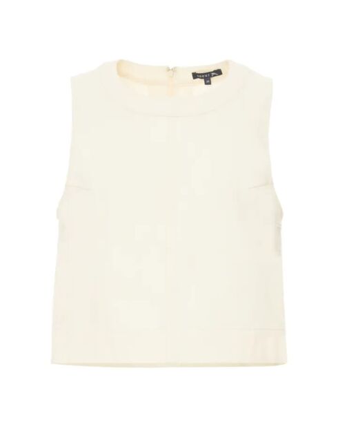 Top de algodón Pampa - Toile Demin cream