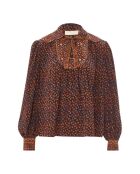 Blusa Aninda marrone