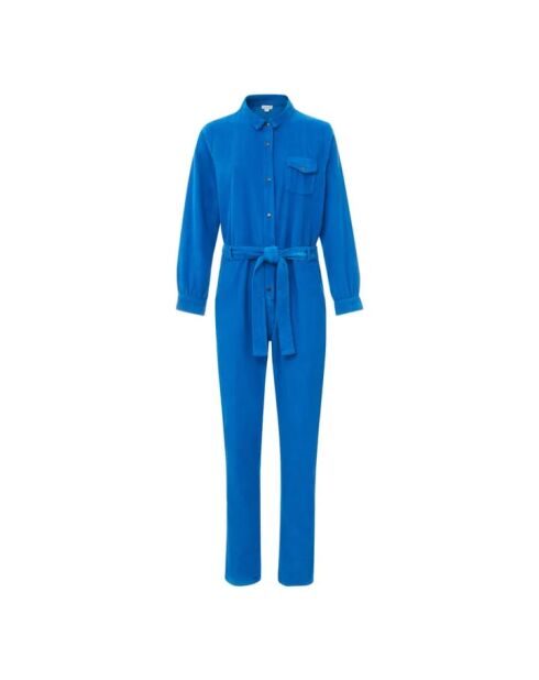 Blauer Overall aus Baumwolle Neroli