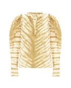 Madena Tiger Tie and Dye Sandbluse