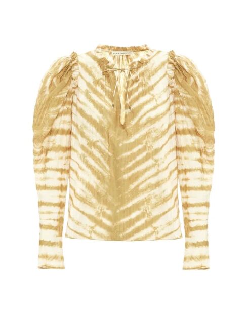 Madena Tiger Tie and Dye Sandbluse