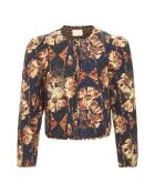 Marineblaue Steppjacke Clarisse
