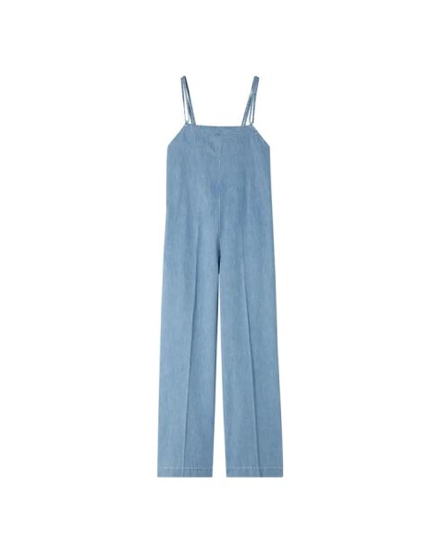 Hellblauer Sunset Jumpsuit aus Baumwolle