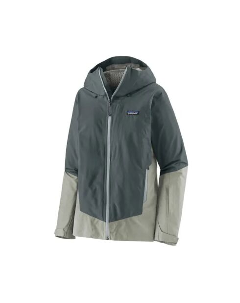 Graugrüner Gore-Tex Storm Parka
