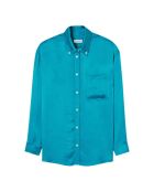 Camicia a maniche lunghe Shaning aqua