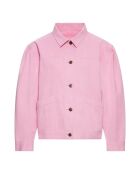 Ted Candy pinke Bio-Jeansjacke aus Baumwolle