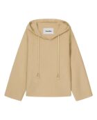 Moshe doppelseitige cremefarbene Wolljacke