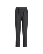 Zwarte elastische broek van scheerwol