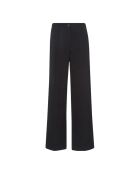 Pantaloni neri in lana fredda