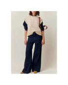 Blaue Baumwollhose Manhattan