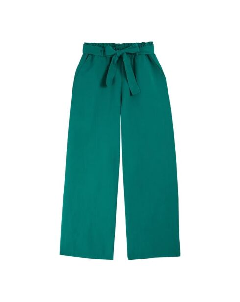 Zemily grüne Leinenhose