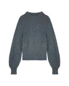 Maglione screziato grigio Dina