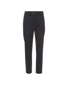 Schwarze gerade Wollhose Lyon Stretch