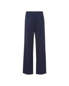 Marineblaue Hose aus kalter Wolle