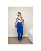 Ronda koningsblauwe katoenen broek