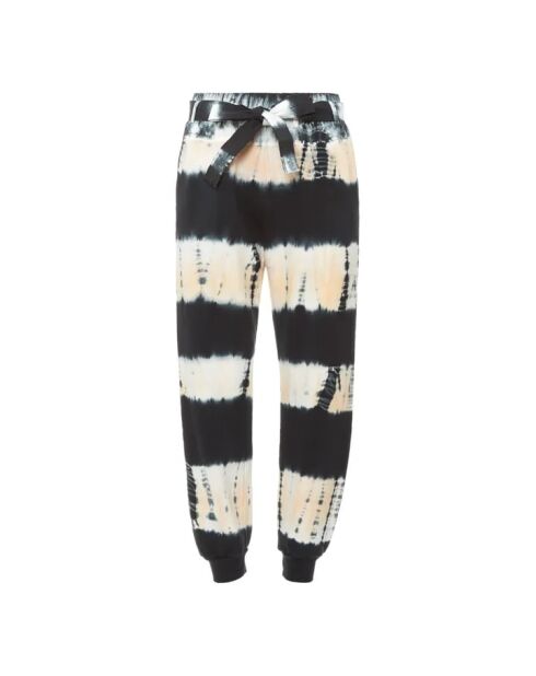 Haven Tie and Dye Jogginghose mit Gürtel, marineblau