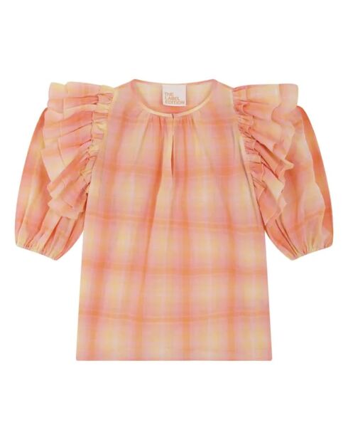 Blassgelbe Zoe Bluse