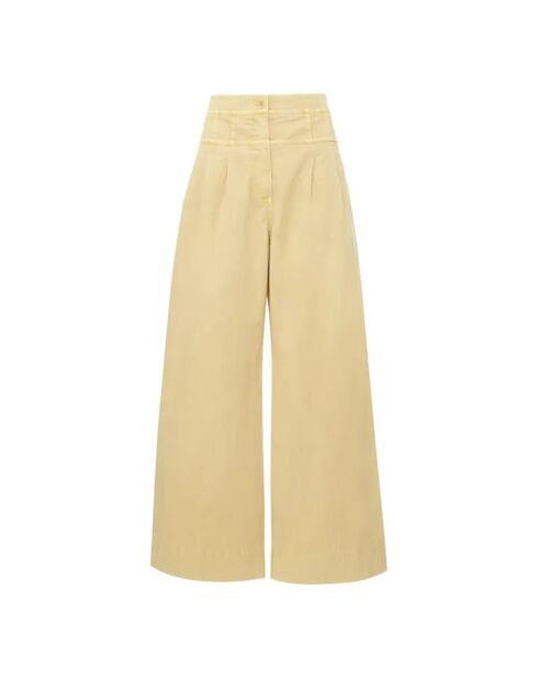Beigefarbene Hose Constance