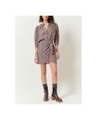 Robe Gaynor Cupro bleue
