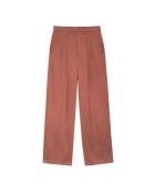 Carrie Terrakotta-Seidenhose