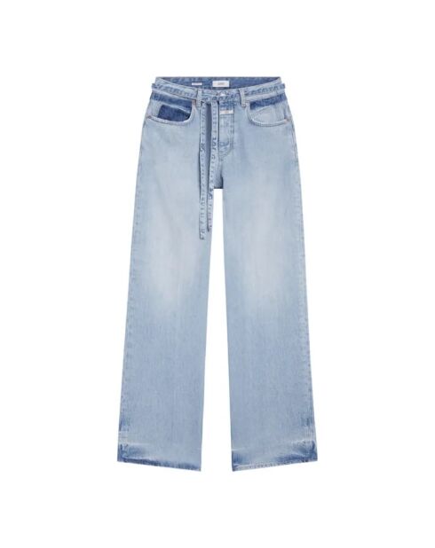 Hellblaue Baumwolljeans Nikka