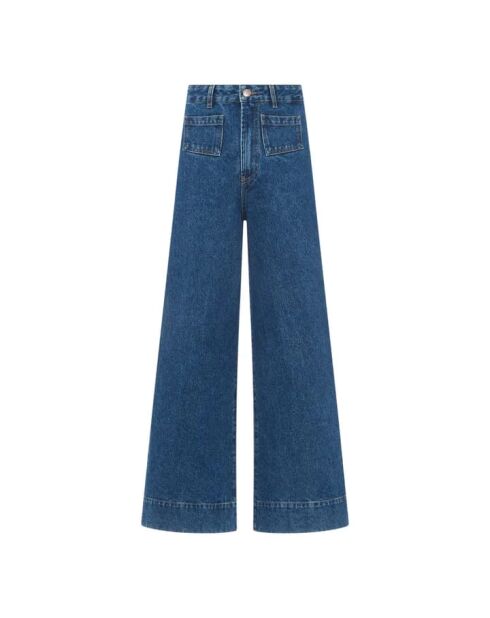 Flare-Jeans aus Biobaumwolle im Stonewash-Design Patty