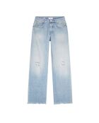 Hellblaue Baumwolljeans Nikka