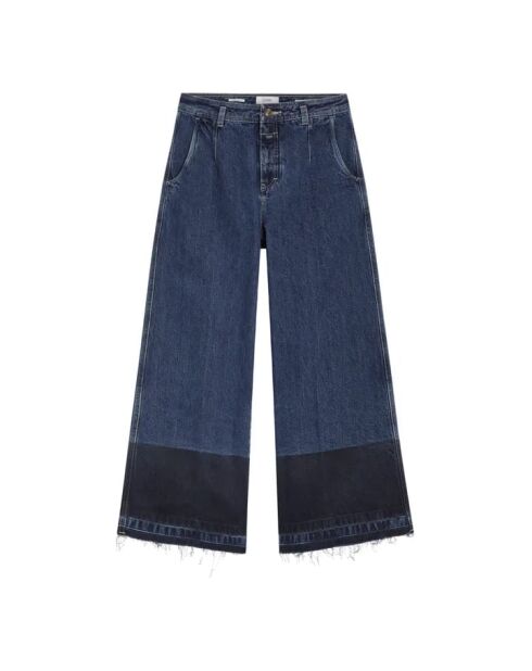 Dunkelblaue Baumwolljeans Leira