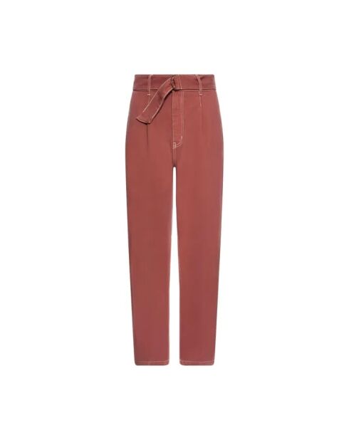 Freja Sienne Jeans aus Bio-Baumwolle mit Papiertüte