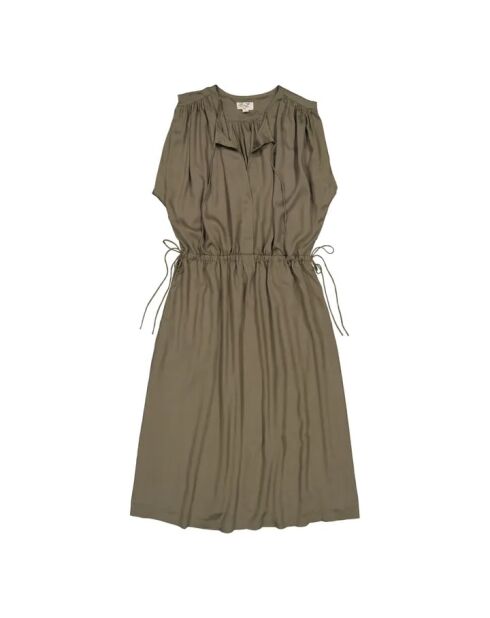 Khakigrünes Yevanne Kleid