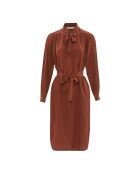 Vestido terracota Blenda
