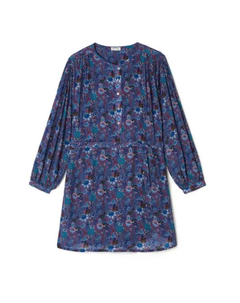 Blauwe jurk van Shana