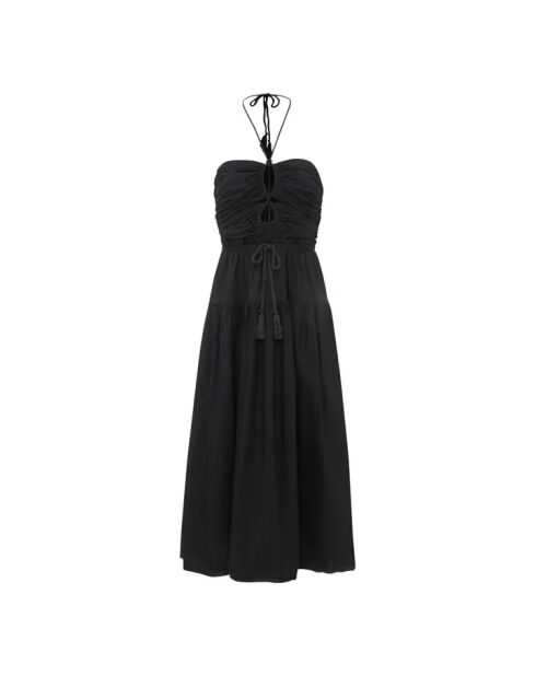 Schwarzes Emmalinenkleid