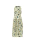Ecrufarbenes Seidenkleid Amalthea
