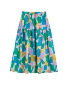 Ecru Responsable katoenen rok